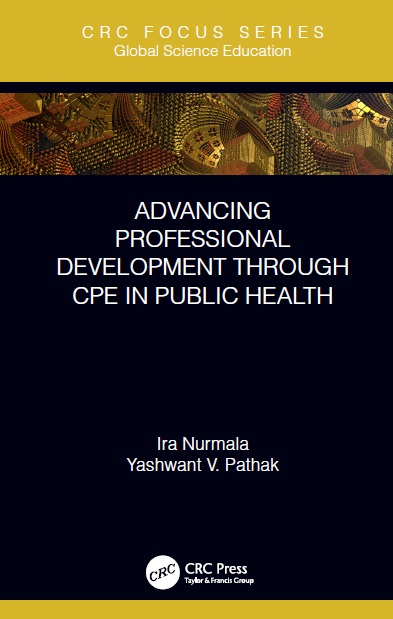 Book cover: Advancing professional development through CPE in public health