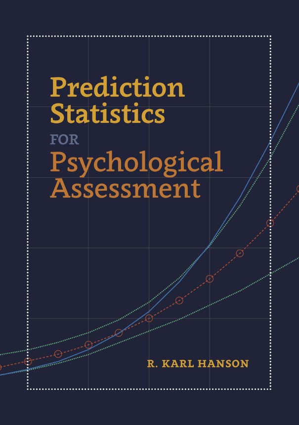 Book cover: Prediction statistics for psychological assessment.