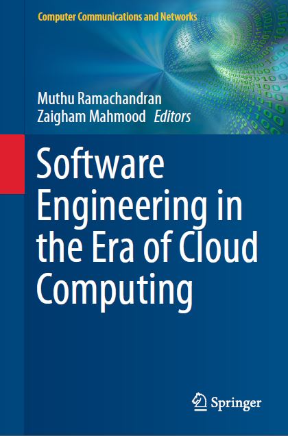 Book cover: Software engineering in the era of cloud computing