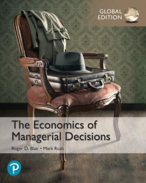 Book cover: The economics of managerial decisions