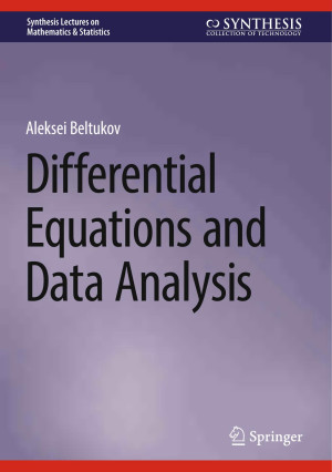 Book cover: Differential equations and data analysis