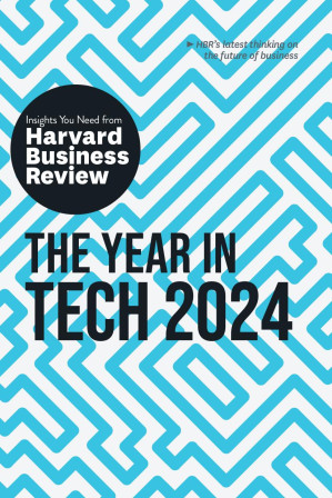 Book cover: The Year in tech 2024