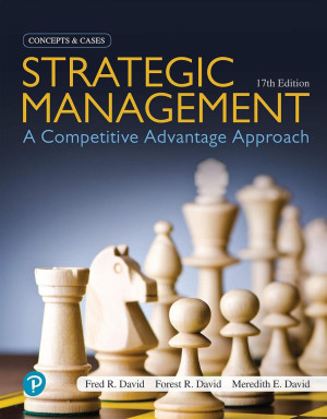 Book cover: Strategic management : concepts and cases a competitive advantage approach
