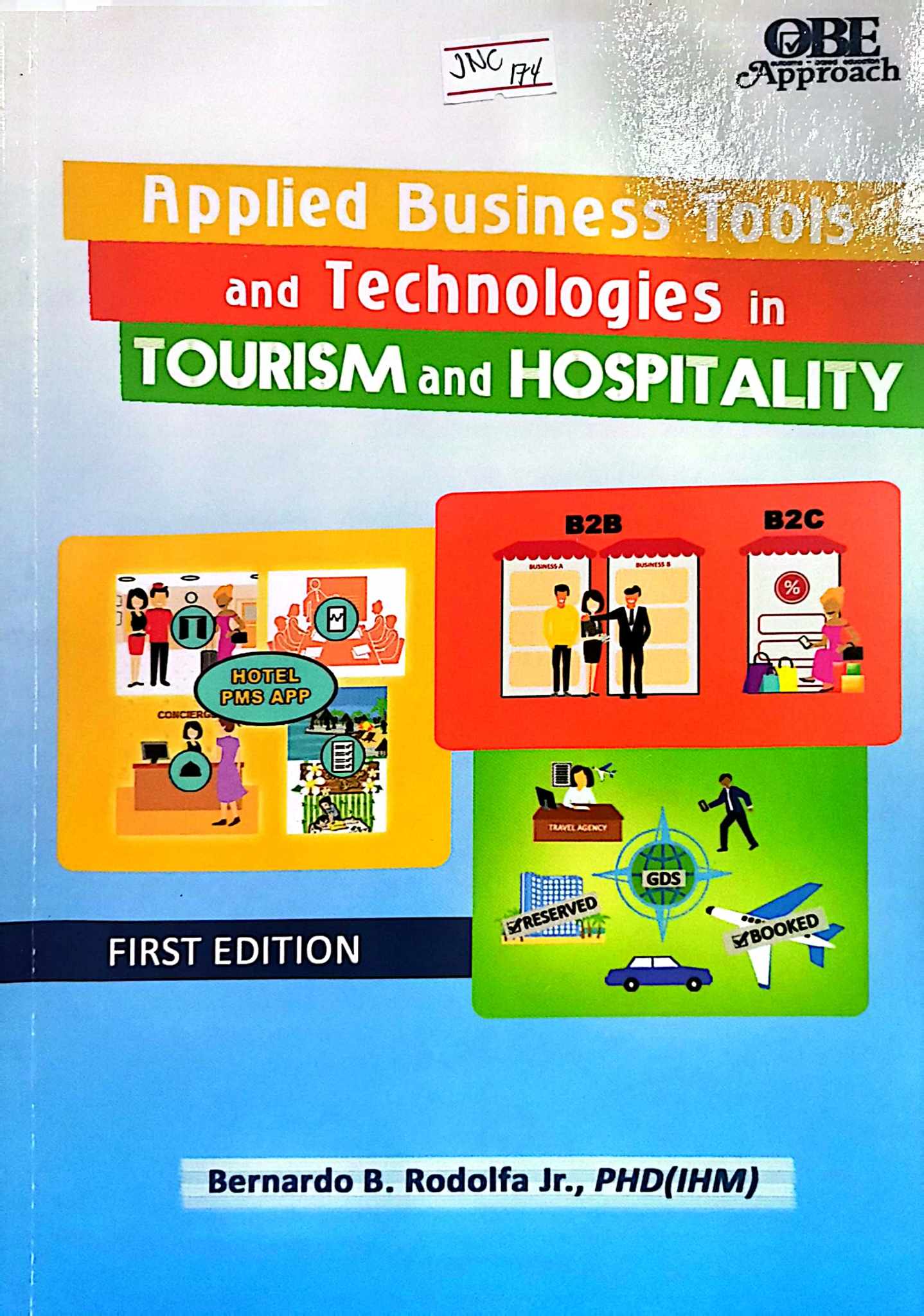 Book cover: Applied business tools and technologies in tourism hospitality