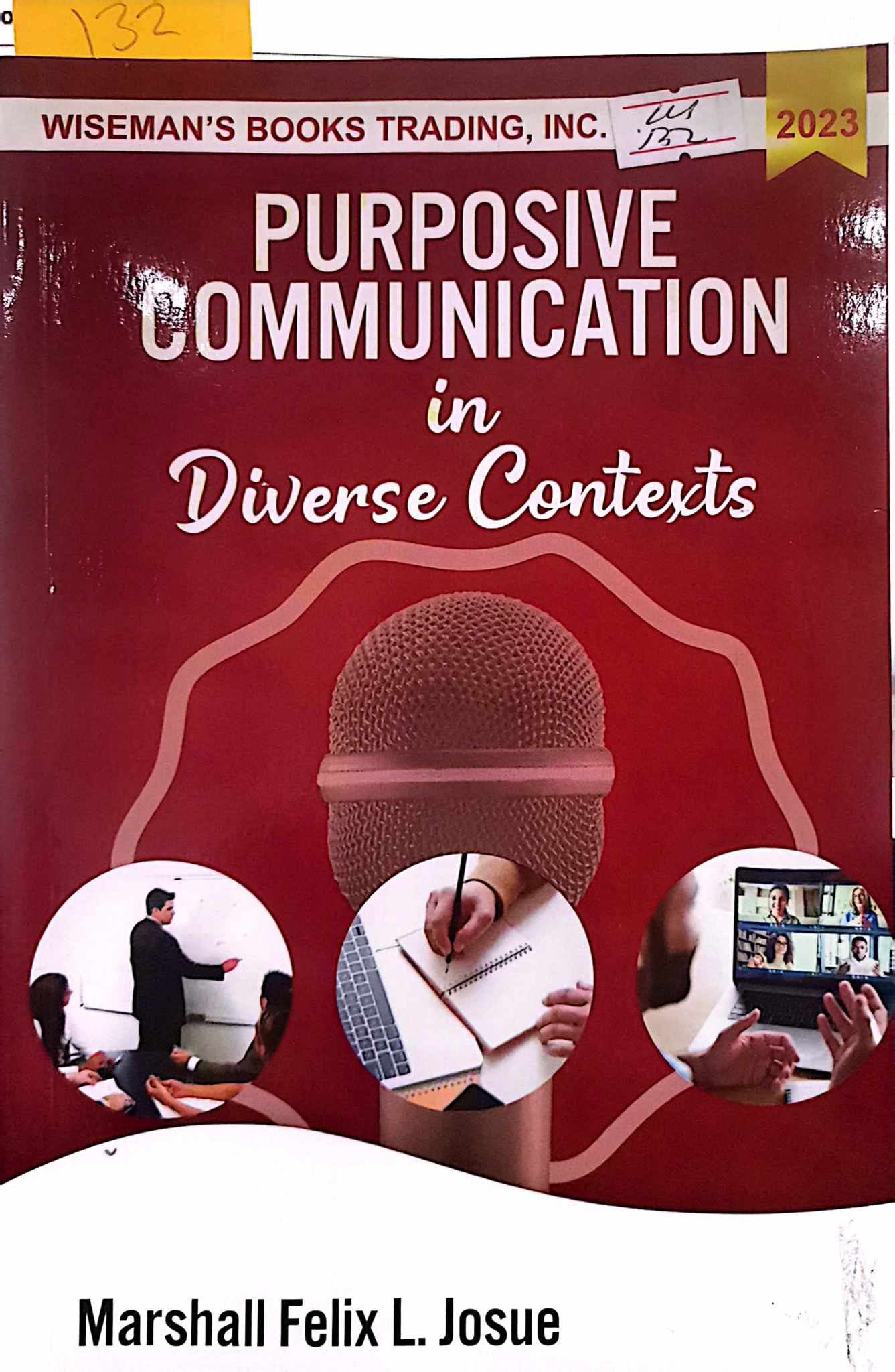 Book cover: Purposive communication in diverse contexts