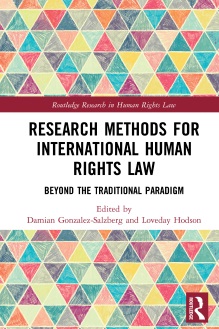 Book cover: Research methods for international human rights law : beyond the traditional paradigm