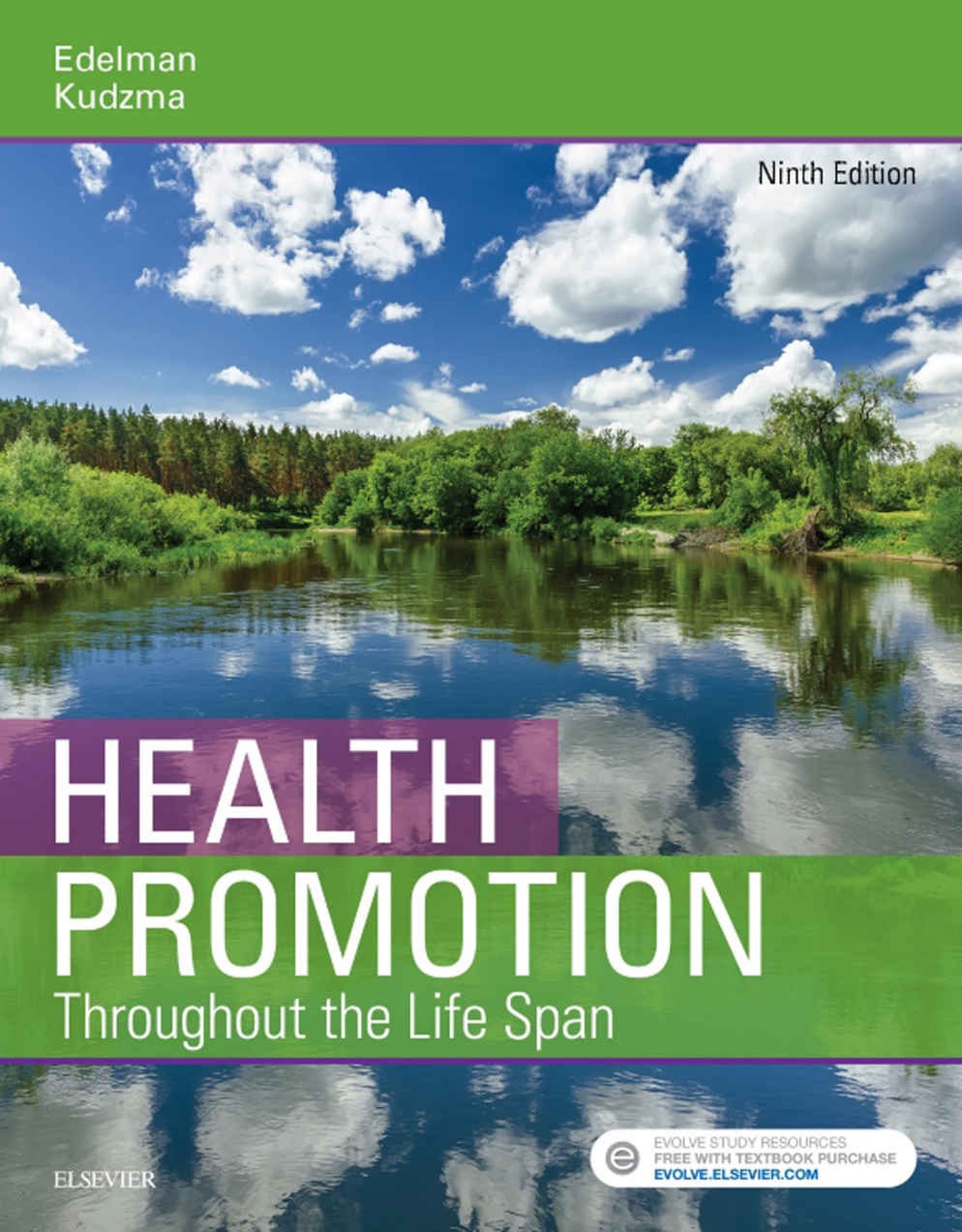Book cover: Health promotion throughout the lifespan