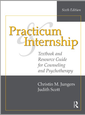 Book cover: Practicum & internship: textbook and resource guide for counseling and psychotherapy