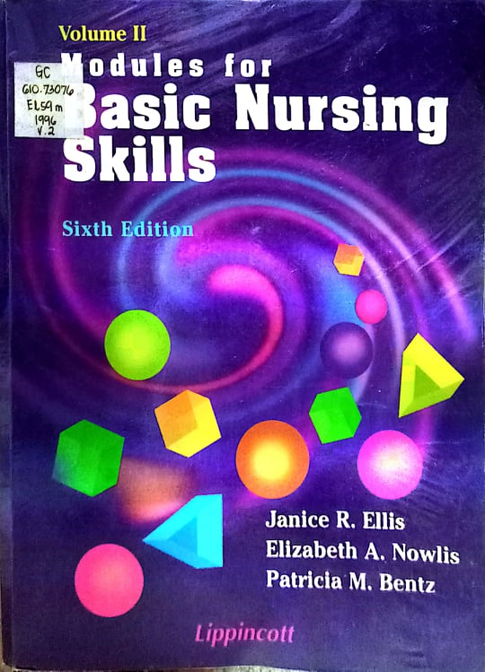 Book cover: Modules for basic nursing skills : volume II