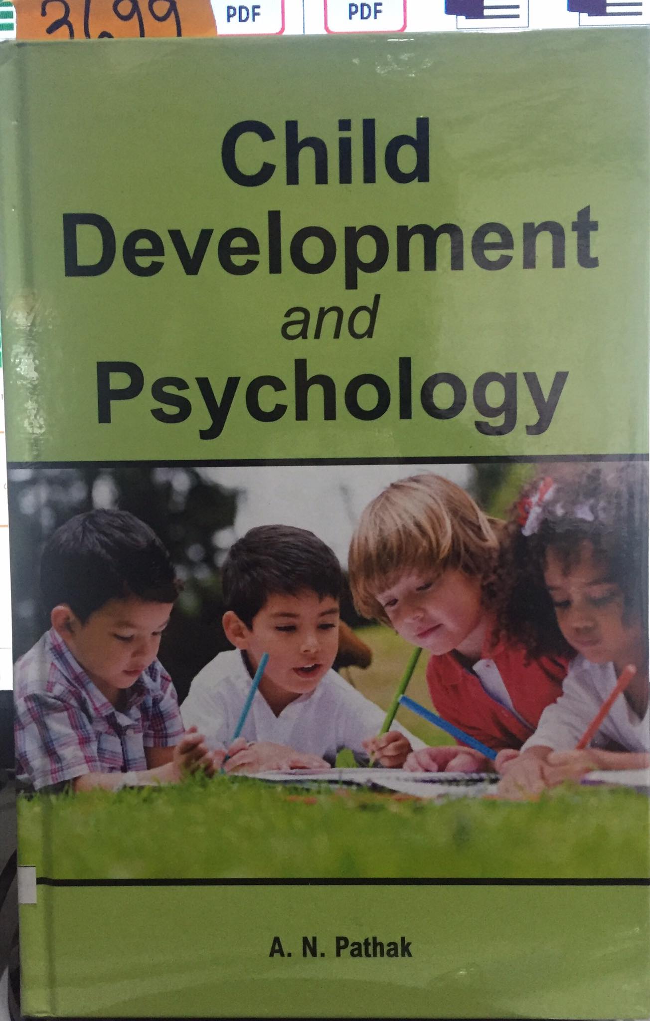 Book cover: Child development and psychology