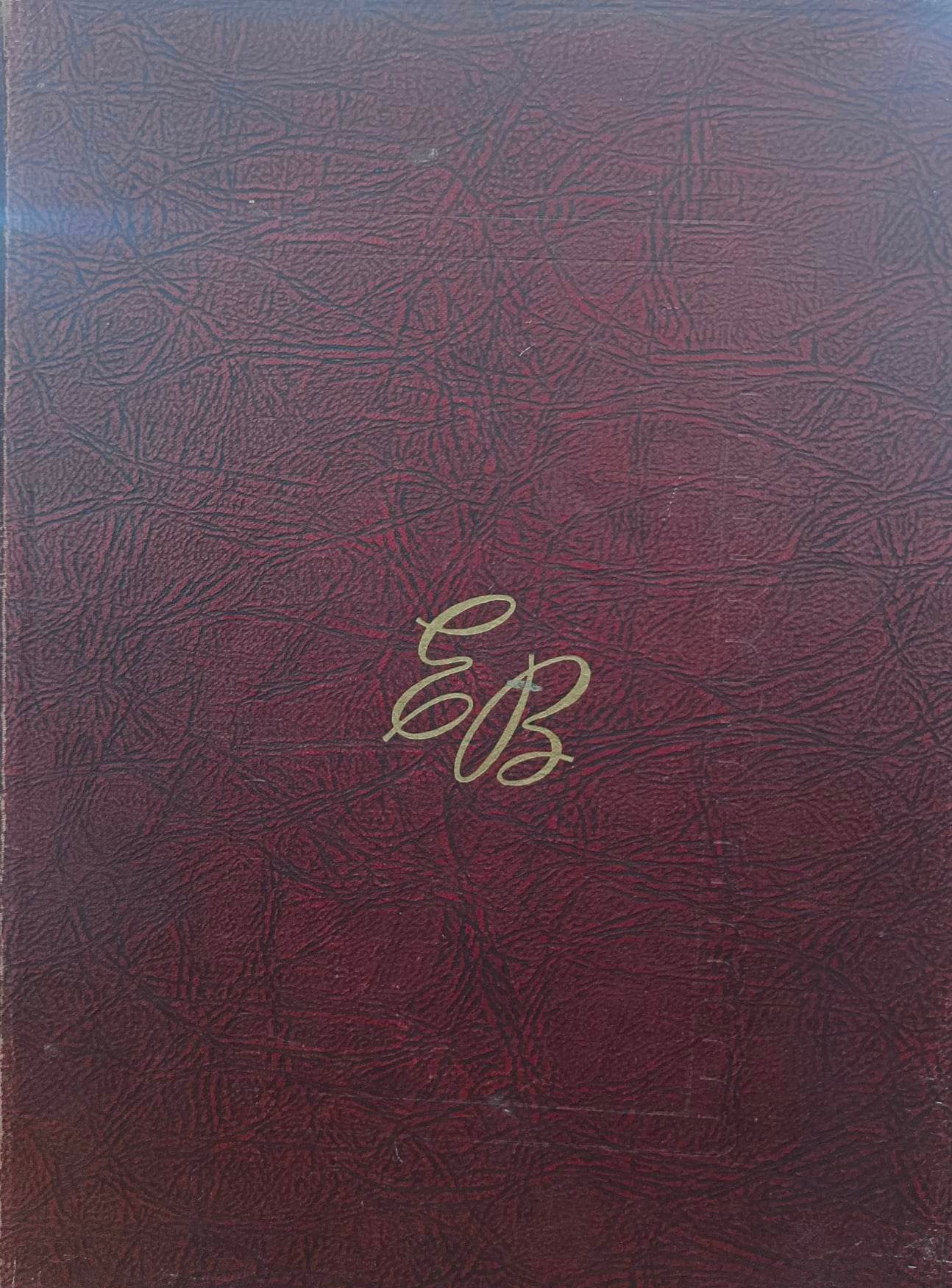 Book cover: Encyclopedia Britannica : a new survey of universal knowledge, volume 1