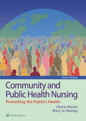 Book cover: Community and public health nursing promoting the public’s health