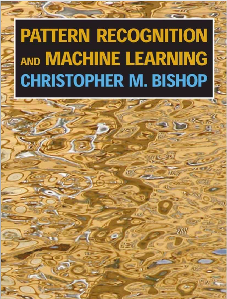 Book cover: Pattern recognition and machine learning