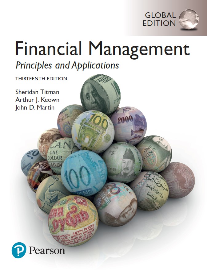 Book cover: Financial management : principles and applications