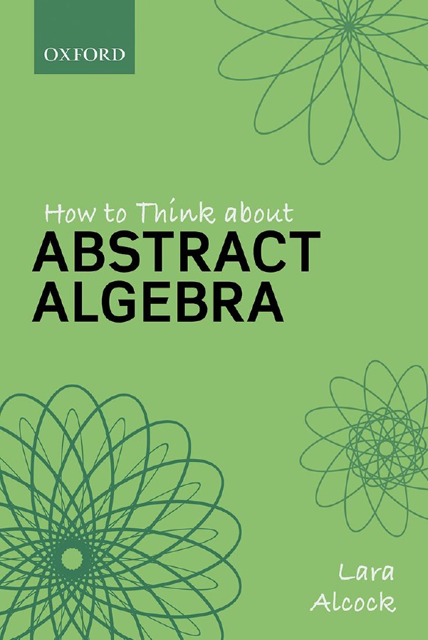 Book cover: How to think about abstract algebra.