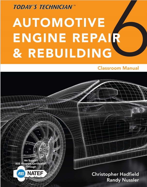 Book cover: Automotive engine repair & rebuilding: classroom manual