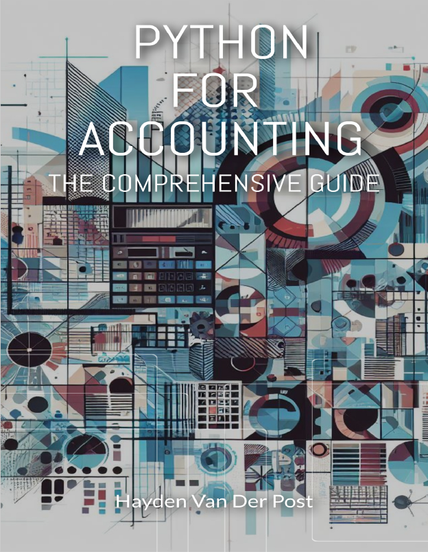 Book cover: Python for accounting