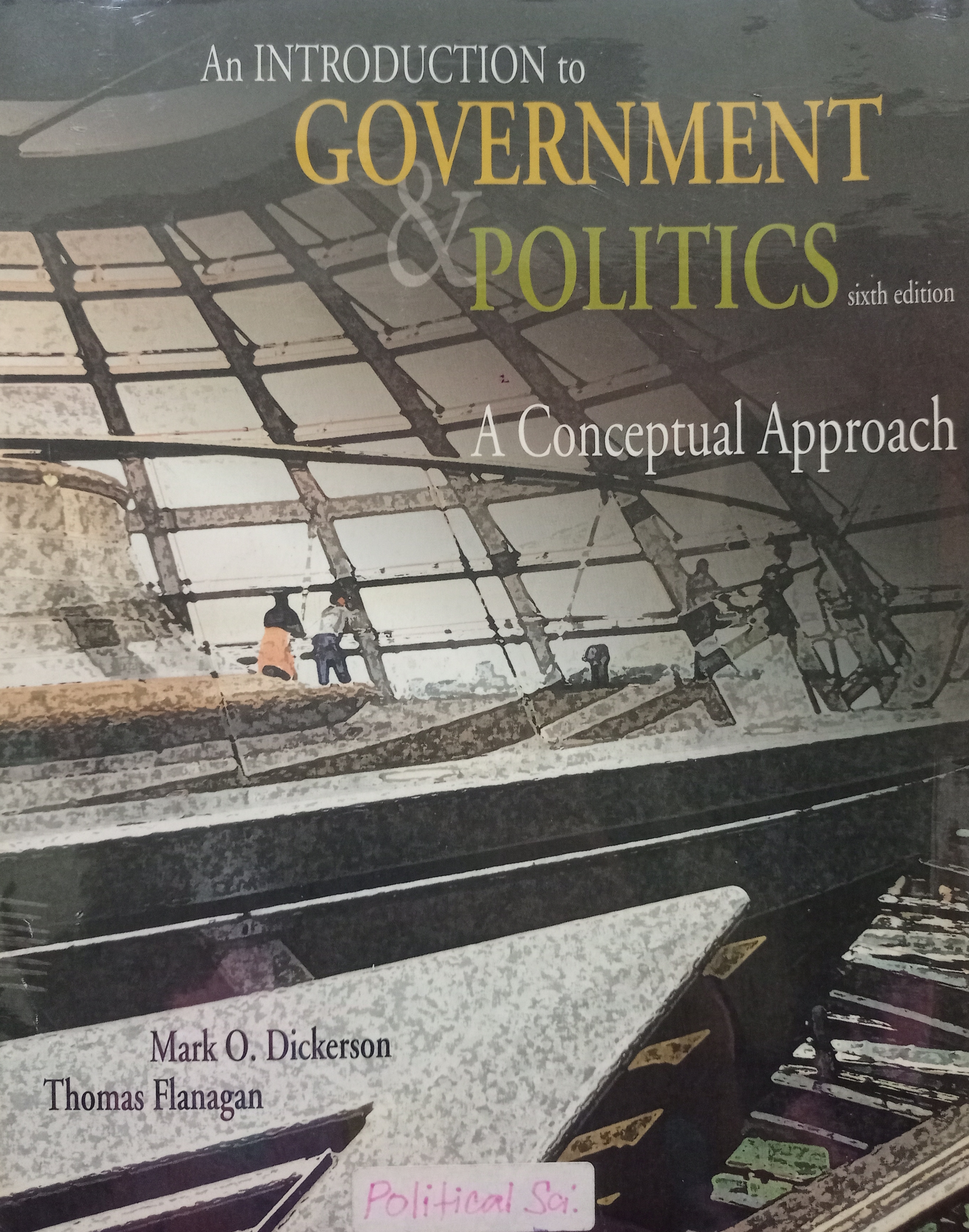 Book cover: An Introduction to government and politics