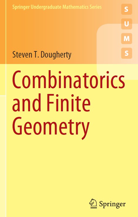 Book cover: Combinatorics and finite geometry.