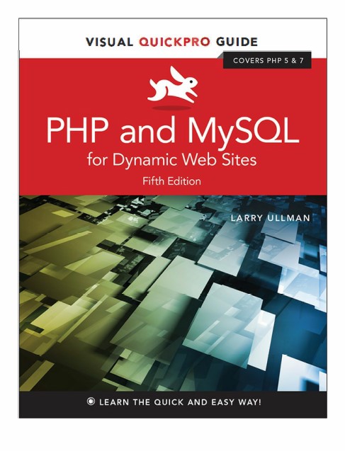 Book cover: PHP and MySQL for dynamic web sites