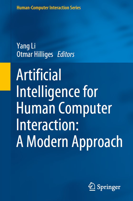 Book cover: Artificial intelligence for human computer interaction : a modern approach