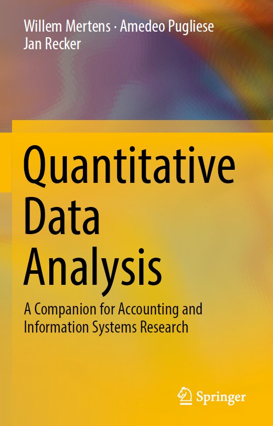 Book cover: Quantitative data analysis : a companion for accounting and information systems research