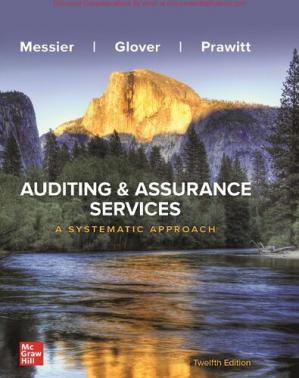 Book cover: Auditing & assurance services : a systematic approach