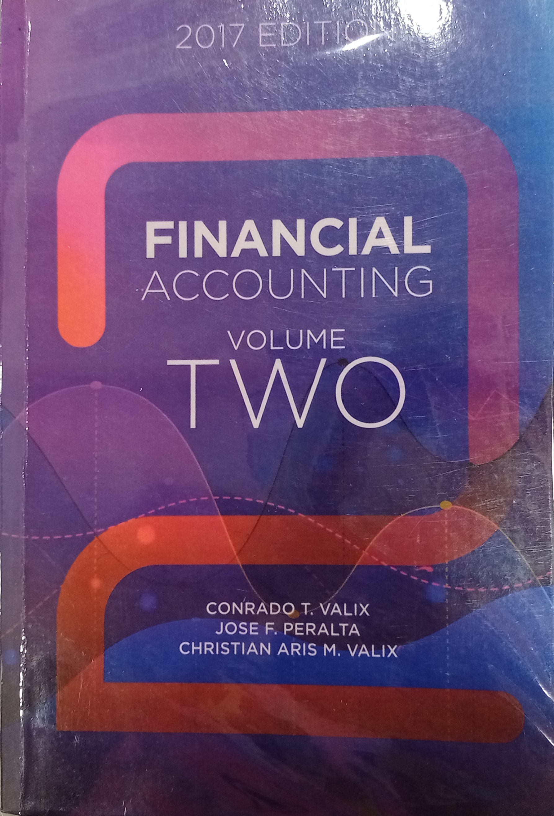 Book cover: Financial accounting vol. two