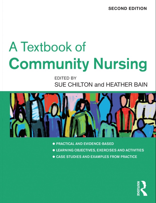 Book cover: A Textbook of community nursing
