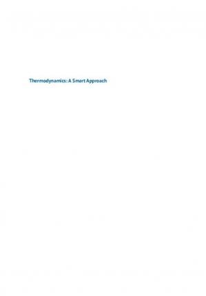 Book cover: Thermodynamics : a smart approach