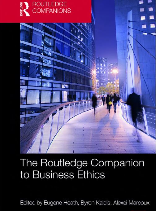 Book cover: The Routledge companion to business ethics