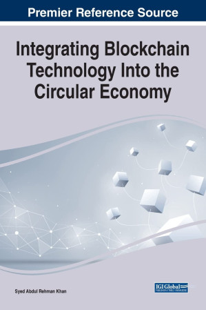 Book cover: Integrating blockchain technology into the circular economy