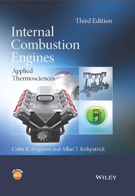 Book cover: Internal combustion engines : applied thermosciences
