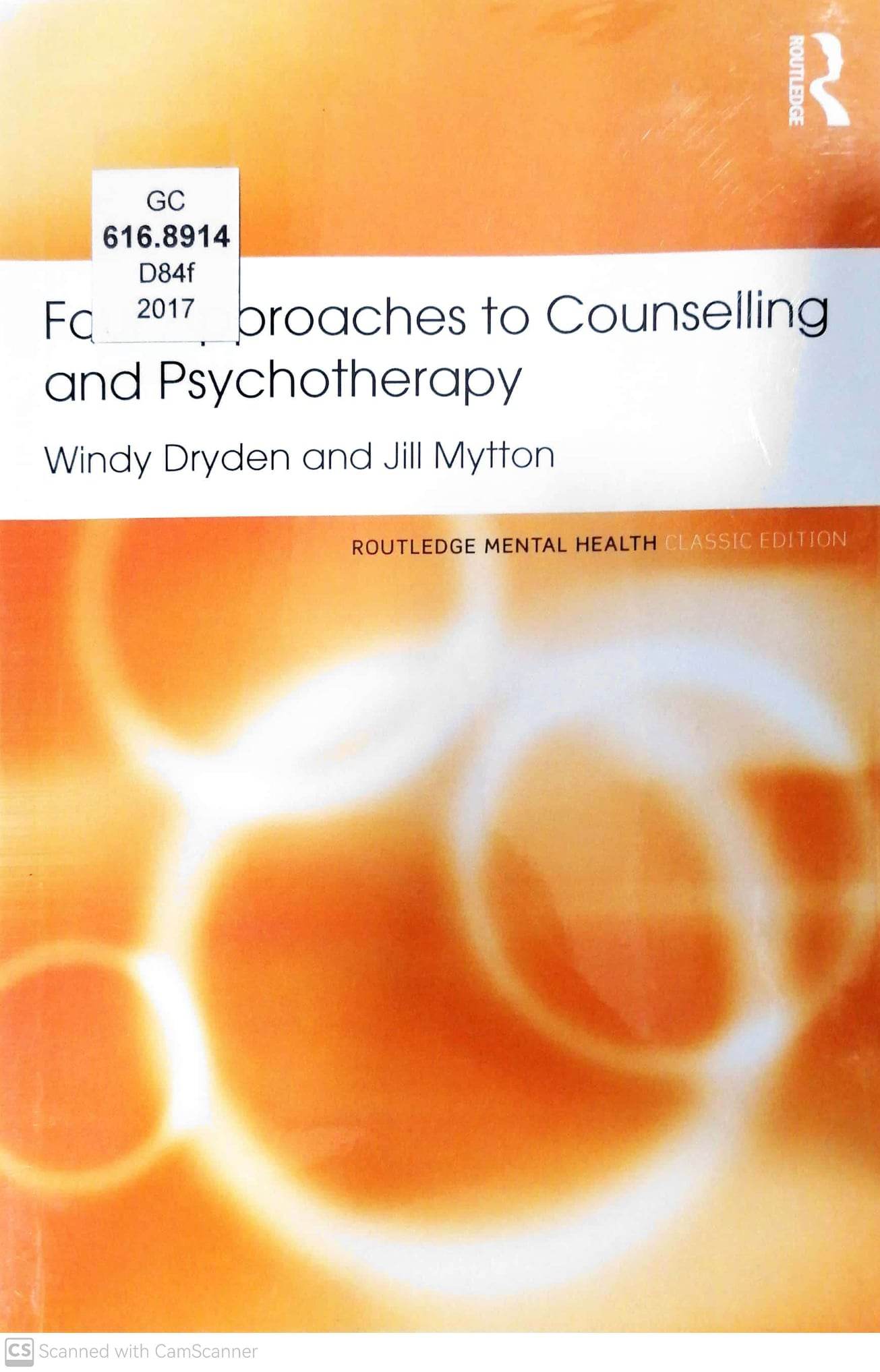 Book cover: Four approaches to counselling and psychotherapy