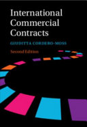 Book cover: International commercial contracts : contract terms, applicable law and arbitration