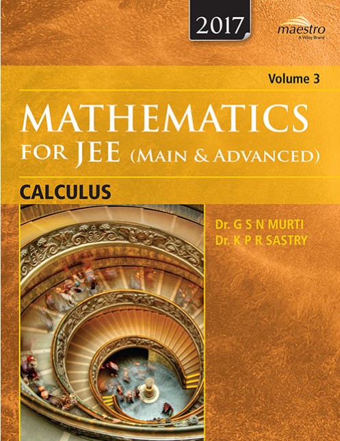 Book cover: Mathematics for IIT-JEE: calculus Vol. 3
