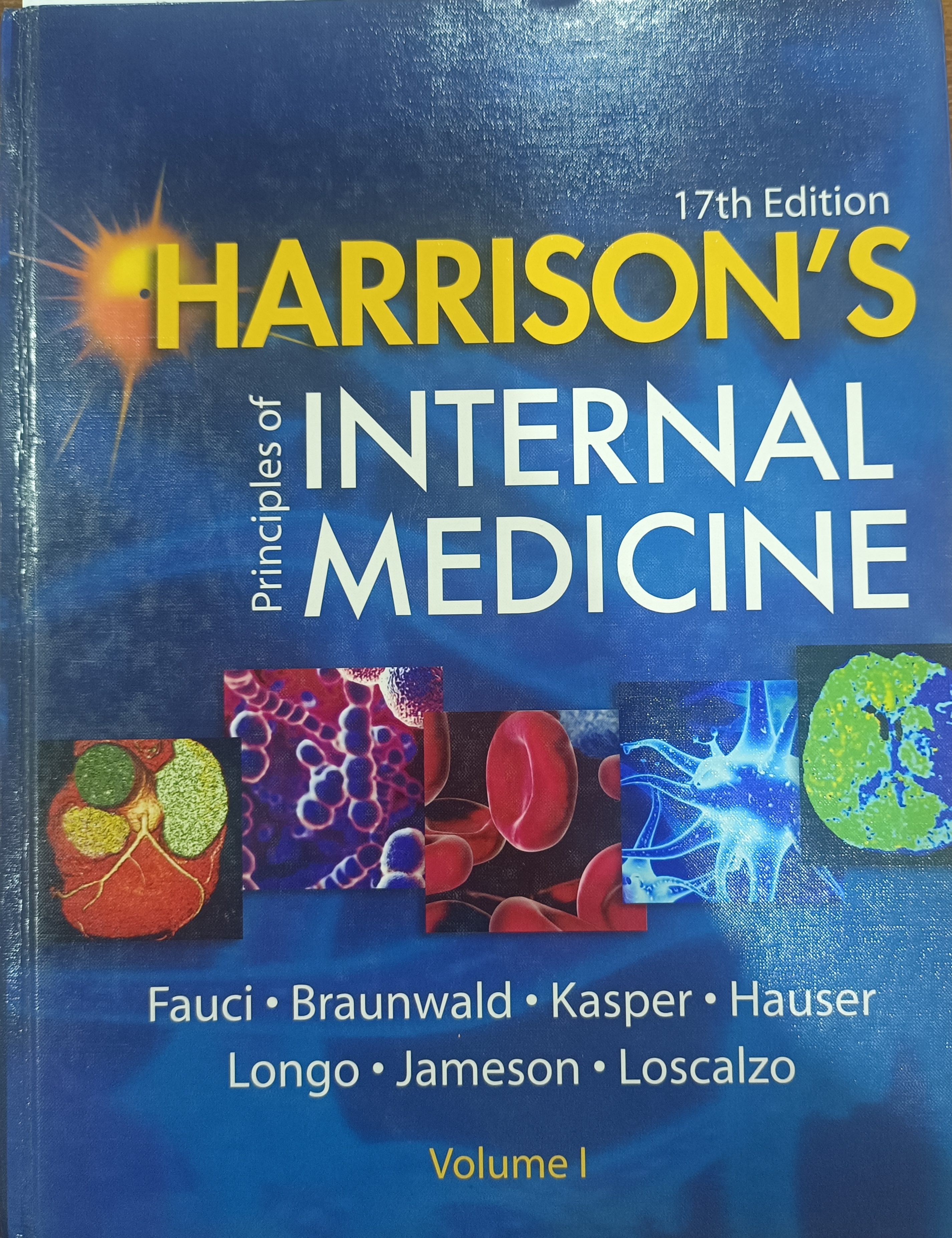 Book cover: Harrison's principles of internal medicine : volume I