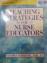 Book cover: Teaching strategies for nurse educators