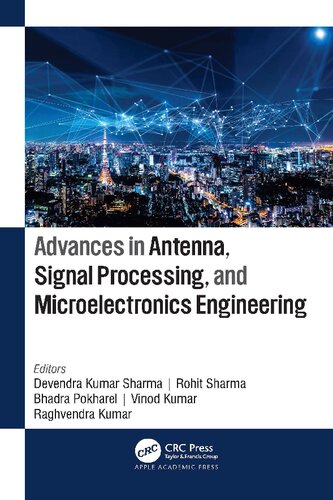 Book cover: Advances in antenna, signal processing, and microelectronics engineering