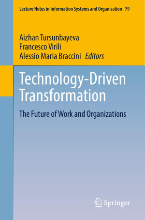 Book cover: Technology-driven transformation : the future of work and organizations