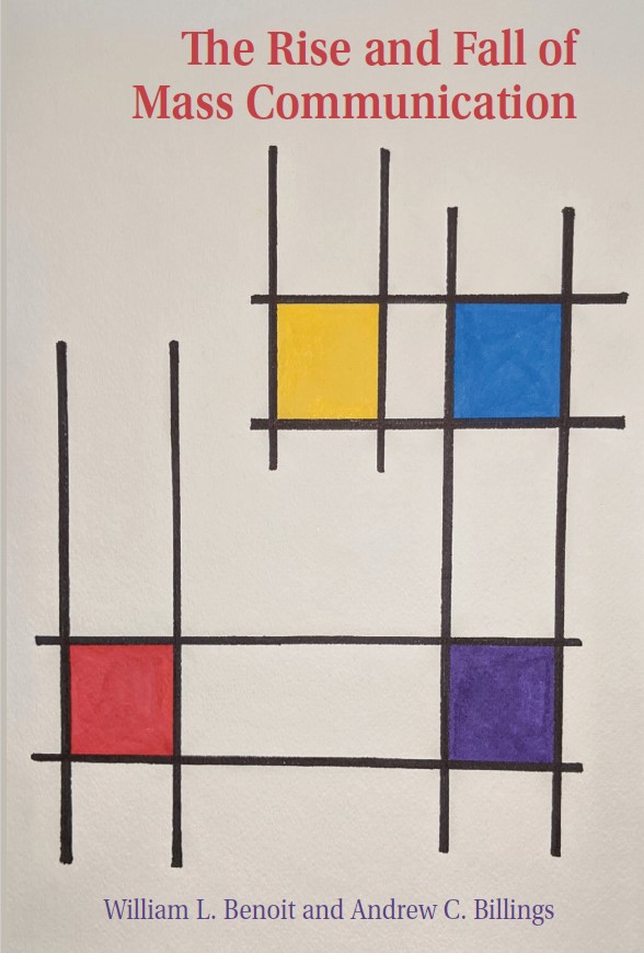 Book cover: The Rise and fall of mass communication.