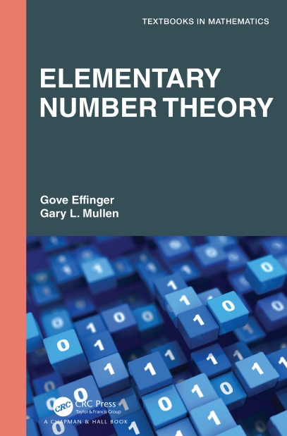 Book cover: Elementary number theory.