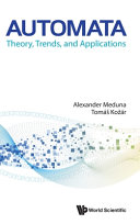 Book cover: Automata : theory, trends, and applications