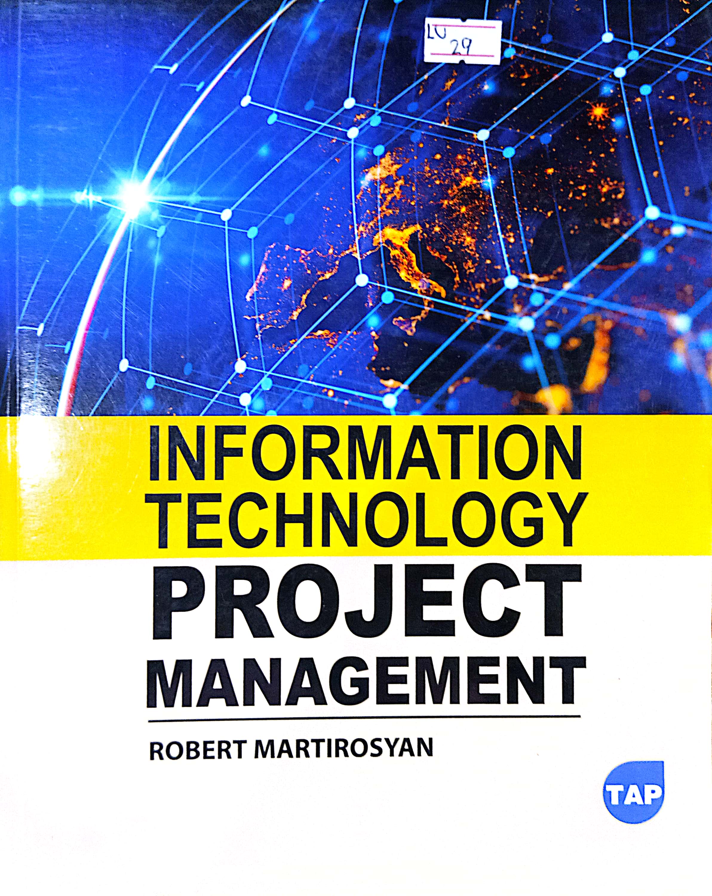 Book cover: Information technology project management