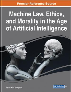 Book cover: Machine law, ethics, and morality in the age of artificial intelligence