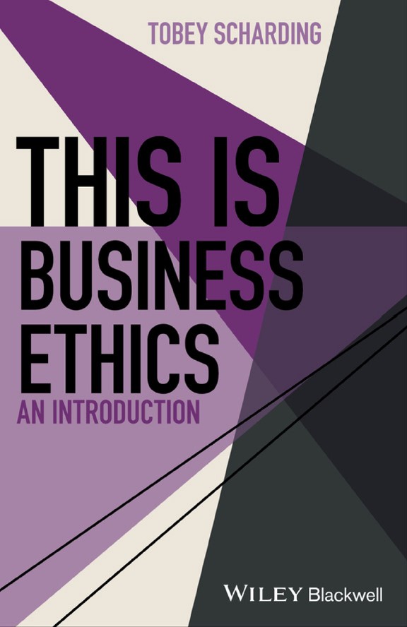 Book cover: This is business ethics : an introduction.