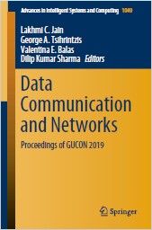 Book cover: Data communication and networks : proceedings of gucon 2019