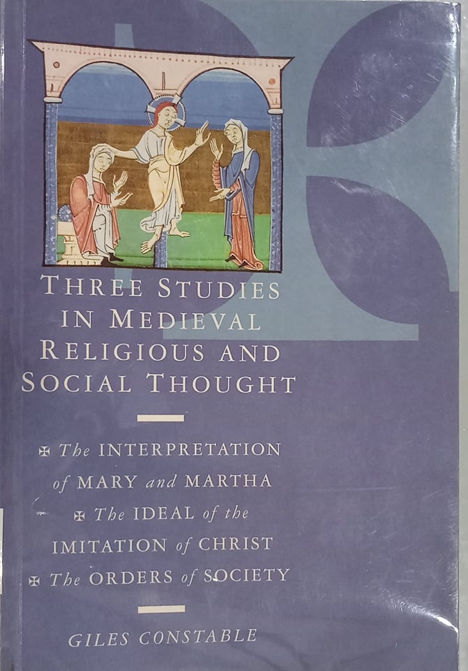 Book cover: Three studies in medieval religious and social thought