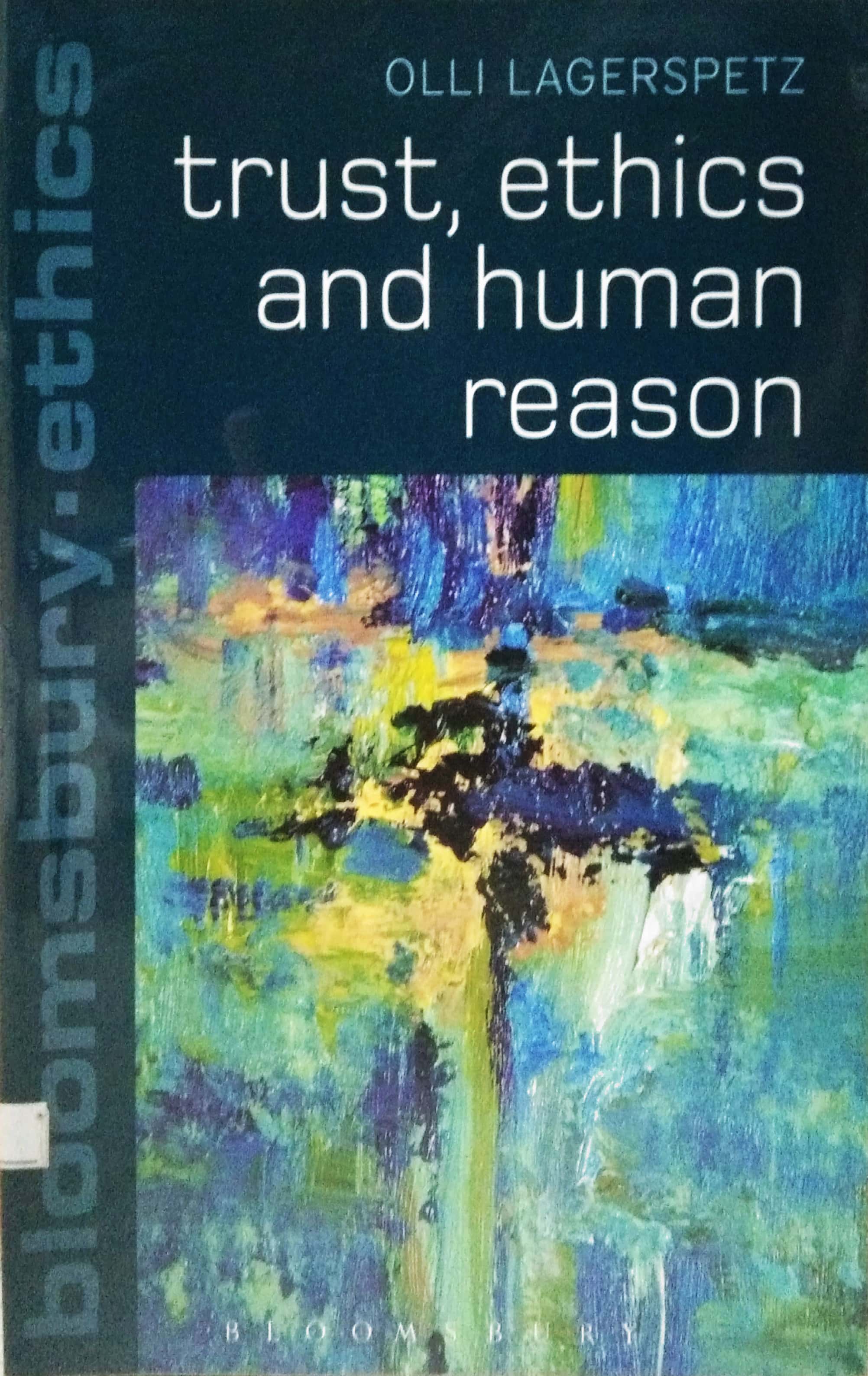Book cover: Trust, ethics and human reason
