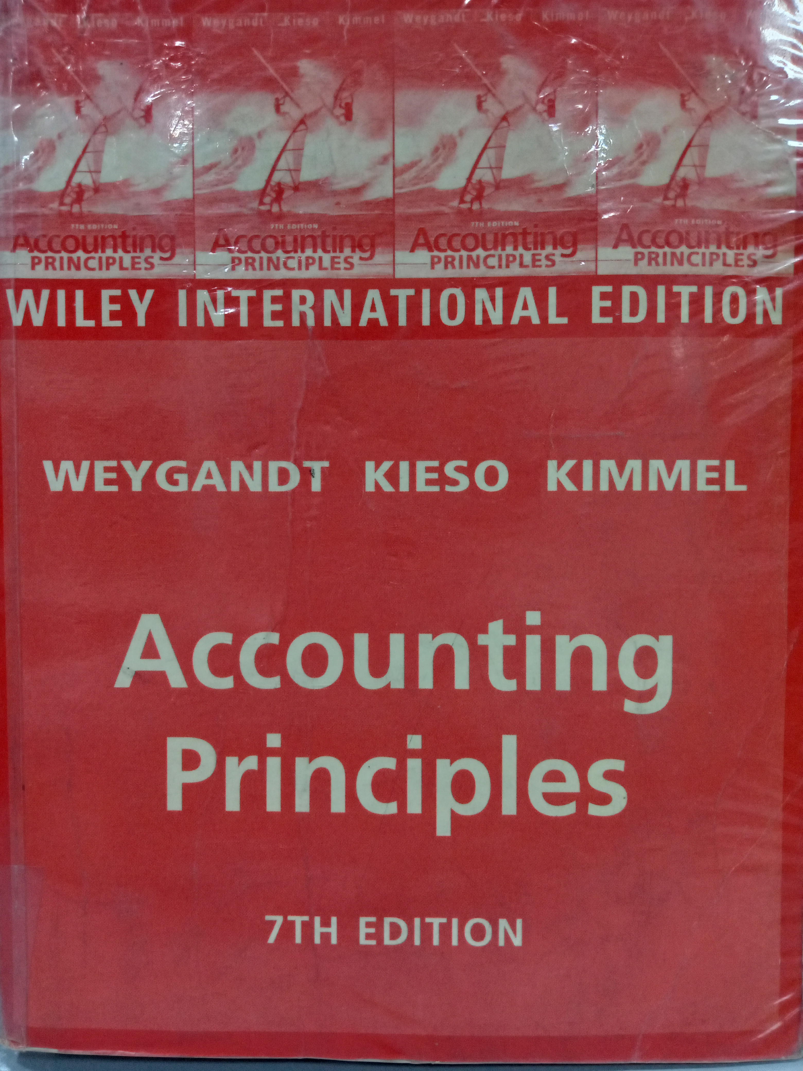 Book cover: Accounting principles